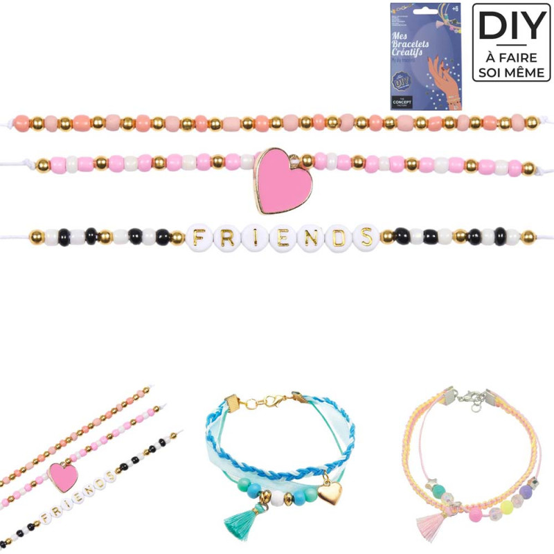 Kit diy mes bracelets creatifs