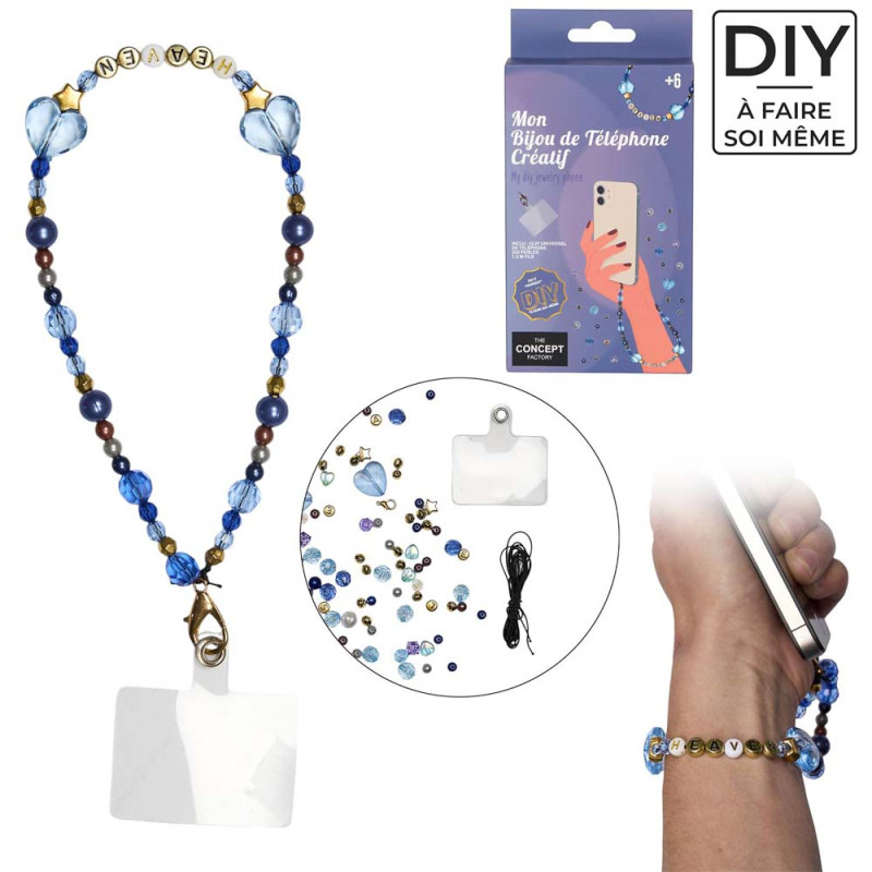Diy bijooux pour telephone