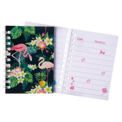 Lot 4 carnets flamant/alpaga