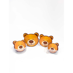 4 Boites à gouter animal