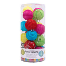 Eclairage décoratif boules couleurs