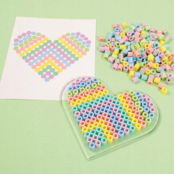 Perles à repasser pastel