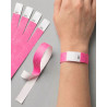 100 Bracelets Tyvek rose
