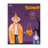 Set enfant Sorcier cape+chapeau+ sac  
