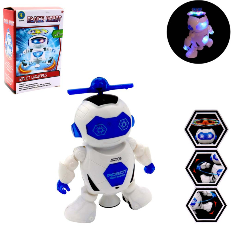 Robot son et lumière