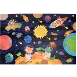 Puzzle glow in the dark