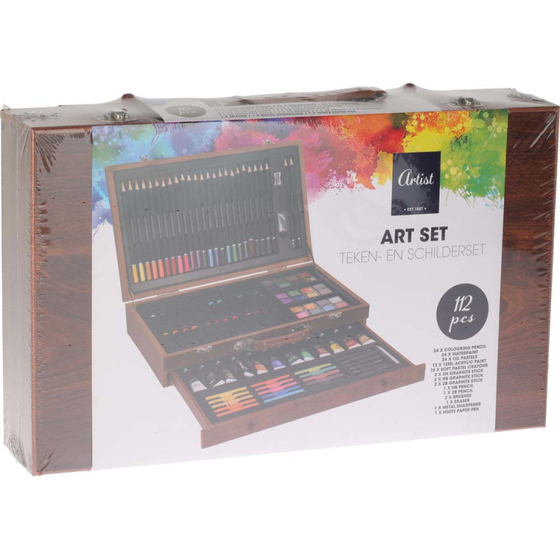 Valise peinture et dessin