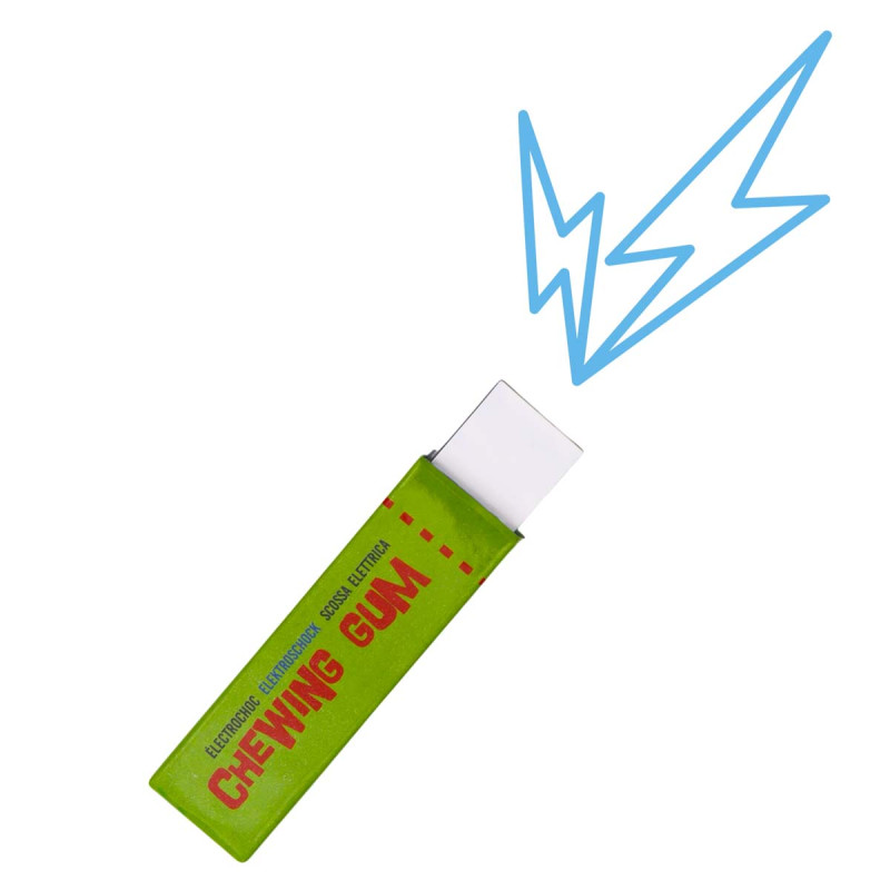 Chewing-gum électro-choc