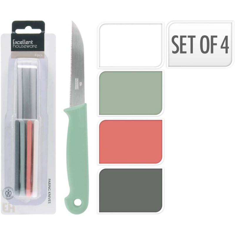 4 couteaux éplucheurs