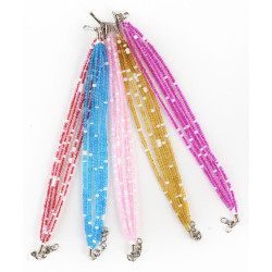 Bracelet 5 brins micro-perles