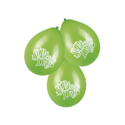 Set de 6 ballons St Patick