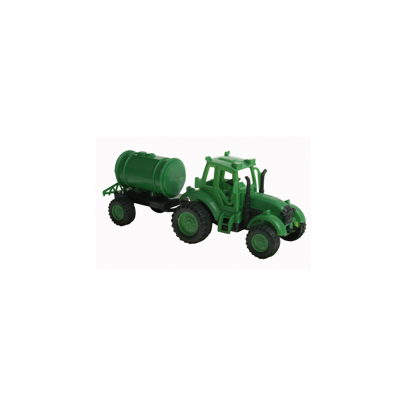 Tracteur avec remorque
