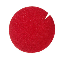 6 nez de clown en mousse