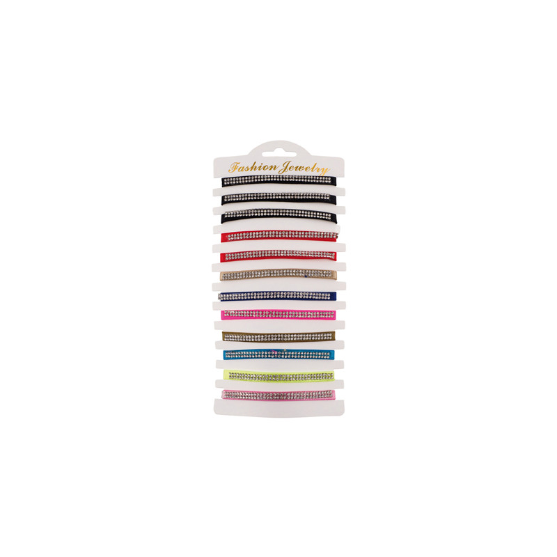 12 Bracelets strass